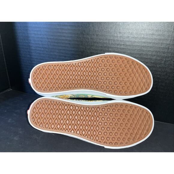 VANS x SESAME STREET ELMO OLD SKOOL‎ NATURAL Woman’s 7.5 Men’s 6 Embroidered NEW - Picture 6 of 9